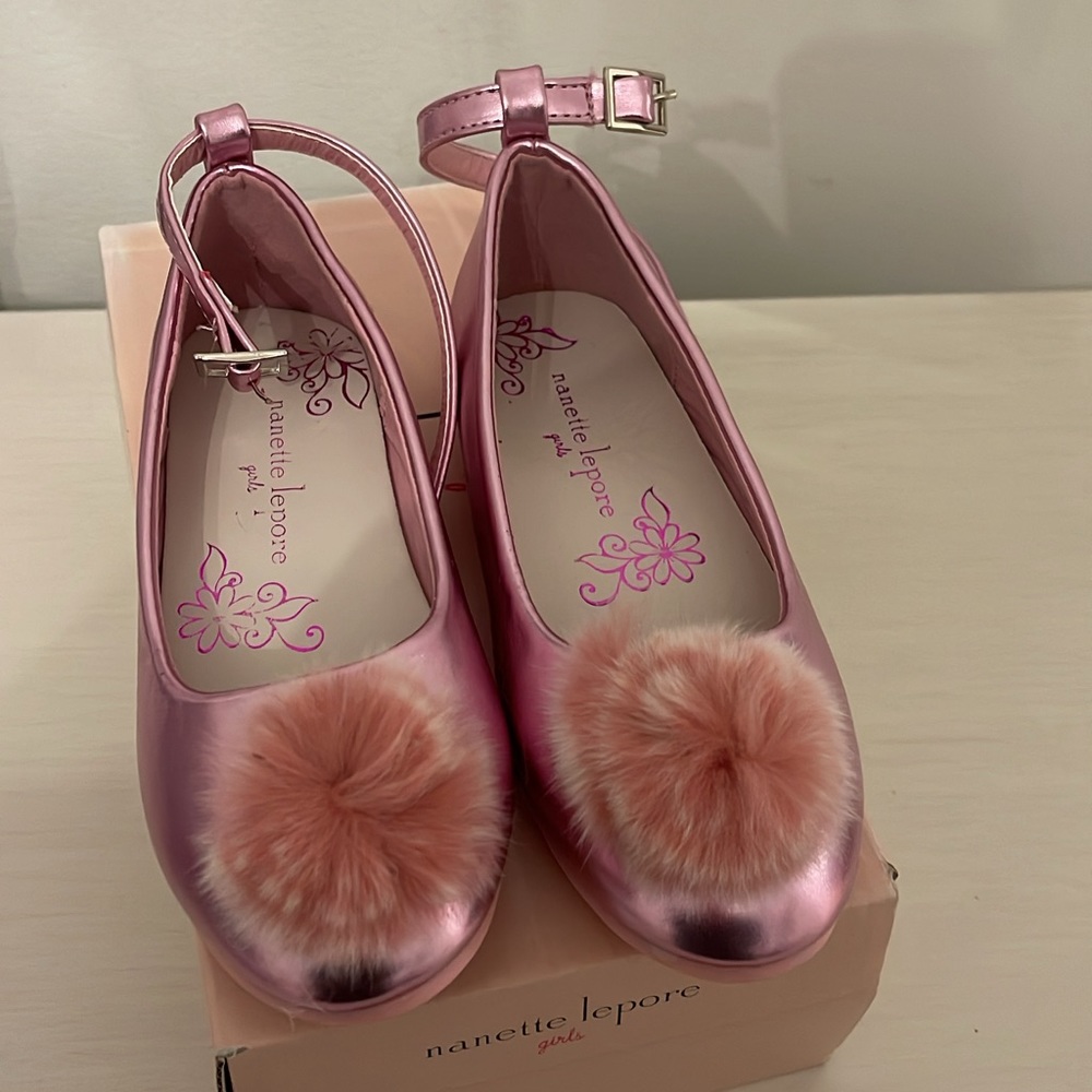 Nanette lapore size 11 toddler girls dress shoes